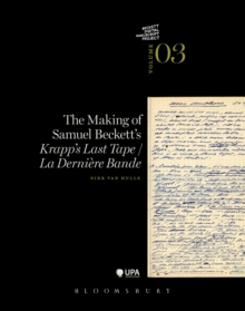 The Making of Samuel Beckett's 'Krapp's Last Tape'/'La derniere bande', Paperback / softback Book The Making of Samuel Beckett's 'Krapp's Last Tape'/'La derniere bande', Paperback / softback Book