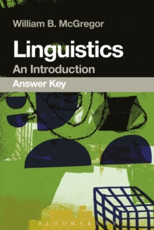 Linguistics: An Introduction Answer Key