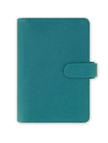 Filofax Saffiano Personal Organiser Aquamarine, Book Filofax Saffiano Personal Organiser Aquamarine, Book