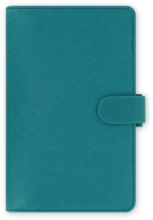 Filofax Saffiano Compact Organiser Aquamarine, Book Filofax Saffiano Compact Organiser Aquamarine, Book