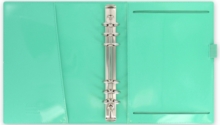 Filofax Domino Patent A5 Organiser Turquoise, Book Filofax Domino Patent A5 Organiser Turquoise, Book