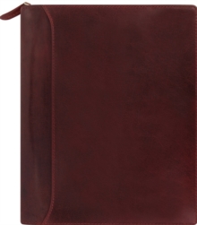 Filofax Lockwood Zip A5 Organiser Garnet, Book Filofax Lockwood Zip A5 Organiser Garnet, Book