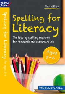 Spelling for Literacy for ages 5-6, Paperback / softback Book Spelling for Literacy for ages 5-6, Paperback / softback Book