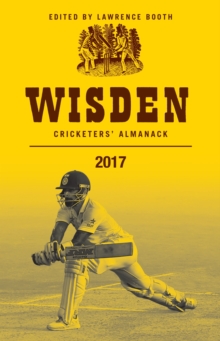 Wisden Cricketers' Almanack 2017, Hardback Book Wisden Cricketers' Almanack 2017, Hardback Book
