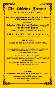 Wisden Cricketers' Almanack 1869