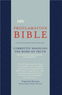 NIV Compact Proclamation Bible : Soft-tone, Paperback / softback Book NIV Compact Proclamation Bible : Soft-tone, Paperback / softback Book