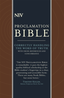 NIV Compact Proclamation Bible : Leather, Paperback / softback Book NIV Compact Proclamation Bible : Leather, Paperback / softback Book