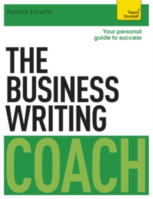 The Business Writing Coach: Teach Yourself, Paperback Book The Business Writing Coach: Teach Yourself, Paperback Book
