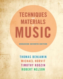 Techniques and Materials of Music