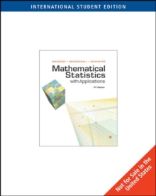 Mathematical Statistics with Applications, International Edition