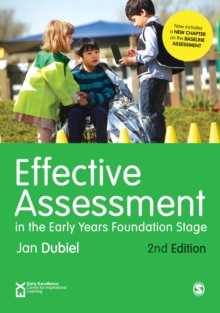 Effective Assessment in the Early Years Foundation Stage, Paperback Book Effective Assessment in the Early Years Foundation Stage, Paperback Book