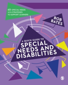 A Quick Guide to Special Needs and Disabilities, Hardback Book A Quick Guide to Special Needs and Disabilities, Hardback Book