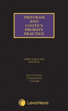 Tristram and Coote's Probate Practice