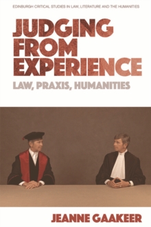 Judging from Experience : Law, Praxis, Humanities