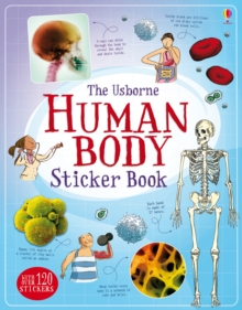 Human Body Sticker Book, Paperback Book Human Body Sticker Book, Paperback Book