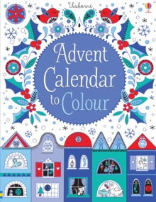 Advent Calendar to Colour, Hardback Book Advent Calendar to Colour, Hardback Book