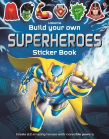 Build Your Own Superheroes Sticker Book