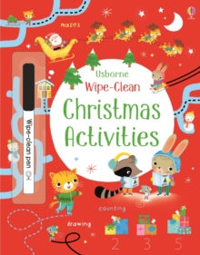 Wipe-Clean Christmas Activities, Paperback Book Wipe-Clean Christmas Activities, Paperback Book