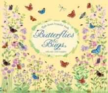 Rub-Down Transfer Book Butterflies and Bugs, Hardback Book Rub-Down Transfer Book Butterflies and Bugs, Hardback Book