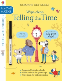 Wipe-clean Telling the Time 7-8, Paperback / softback Book Wipe-clean Telling the Time 7-8, Paperback / softback Book