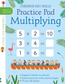 Multiplying Practice Pad 6-7, Paperback Book Multiplying Practice Pad 6-7, Paperback Book