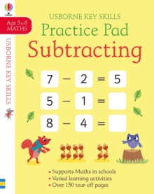 Subtracting Practice Pad 5-6, Paperback / softback Book Subtracting Practice Pad 5-6, Paperback / softback Book