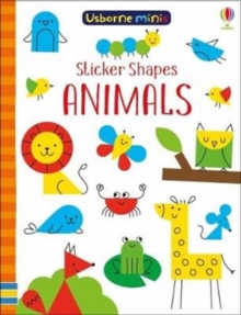 Sticker Shapes Animals x5, Paperback Book Sticker Shapes Animals x5, Paperback Book