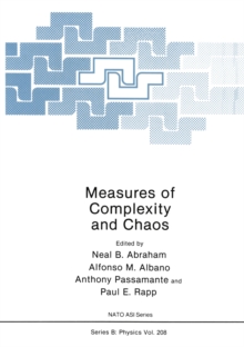 Measures of Complexity and Chaos