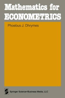 Mathematics for Econometrics