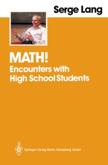 Math! : Encounters with High School Students