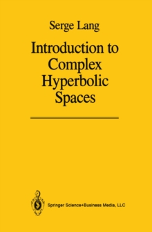 Introduction to Complex Hyperbolic Spaces