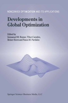 Developments in Global Optimization