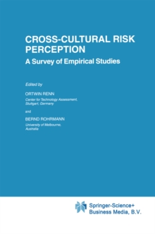 Cross-Cultural Risk Perception : A Survey of Empirical Studies