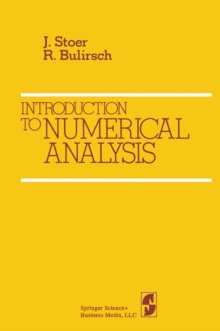 Introduction to Numerical Analysis