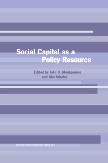 Social Capital as a Policy Resource