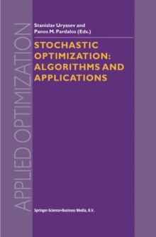 Stochastic Optimization : Algorithms and Applications