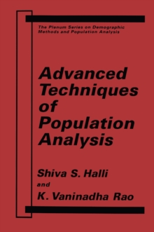 Advanced Techniques of Population Analysis