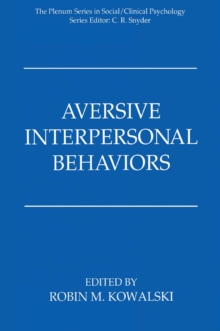 Aversive Interpersonal Behaviors