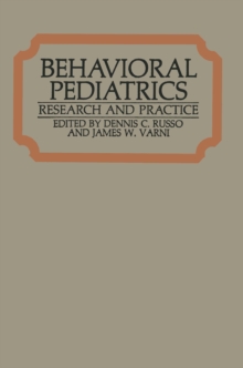 Behavioral Pediatrics : Research and Practice