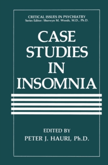 Case Studies in Insomnia