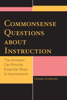 Commonsense Questions about Instruction : The Answers Can Provide Essential Steps to Improvement