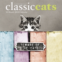 CLASSIC CATS 2019 SQUARE WALL CALENDAR, Paperback Book CLASSIC CATS 2019 SQUARE WALL CALENDAR, Paperback Book
