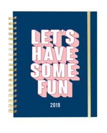 FUN 2019 LARGE SPIRAL BOUND DIARY, Spiral bound Book FUN 2019 LARGE SPIRAL BOUND DIARY, Spiral bound Book