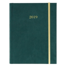 FOREST GREEN 2019 FABRIC HARBOUND DIARY, Hardback Book FOREST GREEN 2019 FABRIC HARBOUND DIARY, Hardback Book