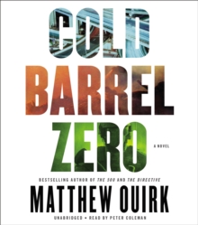 Cold Barrel Zero, CD-Audio Book Cold Barrel Zero, CD-Audio Book