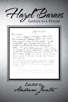 Hazel Barnes : Letters to a Friend