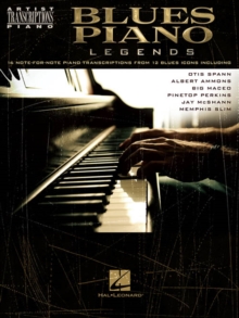 Artist Transcriptions : Blues Piano Legends, Paperback Book Artist Transcriptions : Blues Piano Legends, Paperback Book