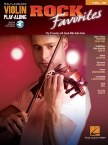Violin Play-Along Volume 49 : Rock Favorites, Paperback / softback Book Violin Play-Along Volume 49 : Rock Favorites, Paperback / softback Book