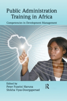 Public Administration Training in Africa : Competencies in Development Management