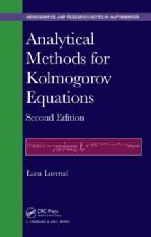 Analytical Methods for Kolmogorov Equations, Second Edition, Hardback Book Analytical Methods for Kolmogorov Equations, Second Edition, Hardback Book